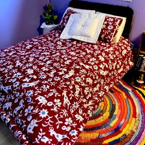 Miniature Dollhouse Barbie doll bedding for dollhouse or diorama